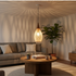 Aurélie Pendelleuchte Rattan E27 Vintage | Shiraki