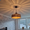 Linnea Vintage Wandleuchte Rattan & Holz E27 | Shiraki