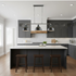 Linnea LED Pendelleuchte modern E14 Aluminium