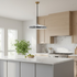 Elsa LED Pendelleuchte Silber 14W Warmweiß Dimmbar