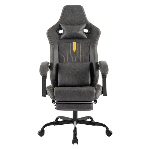 Francesco Ergonomischer drehbarer Büro-Gaming-Stuhl mit Fußstütze