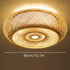 Sigrid Rattan Deckenleuchte Handgewebt | Shiraki