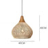 Vela – Japanische Rattan Pendelleuchte im Vintage Bauernhausstil | Shiraki