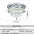Camille Moderner LED-Kronleuchter für Wohnzimmer | Shiraki
