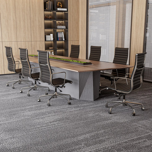 Rivaldo – Premium Bürostuhl mit hoher Rückenlehne aus echtem Leder