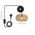 Alessia Pendelleuchte Rattan E27 Dimmbare Plug-in | Shiraki