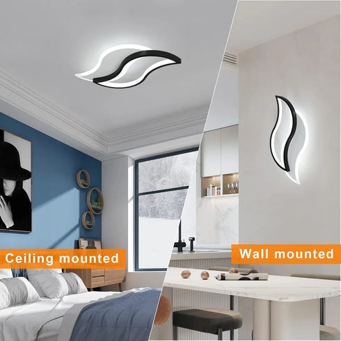 Lina LED Deckenleuchte 30W Blattform | Shiraki