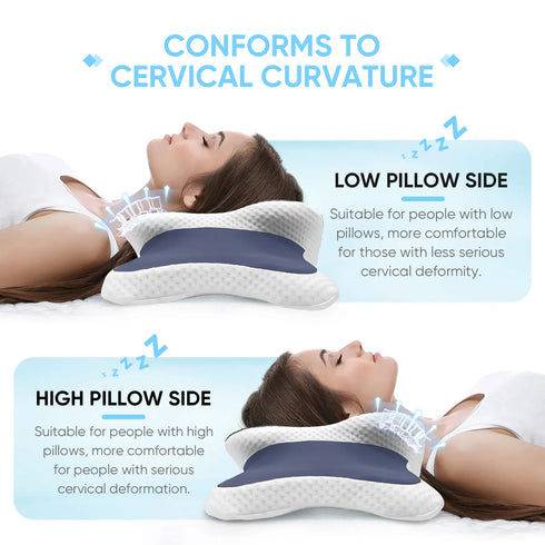 Memory Foam Nackenstützkissen Ergonomisch | ErgoNeck