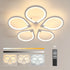 Soren 40W LED-Deckenleuchte Acryl dimmbar mit Fernbedienung | Shiraki
