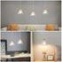 Signe Retro LED Pendelleuchte E27 Weiß Aluminium | Shiraki
