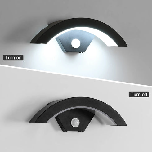 Clarisse – LED Wandleuchte mit Bewegungssensor | Shiraki