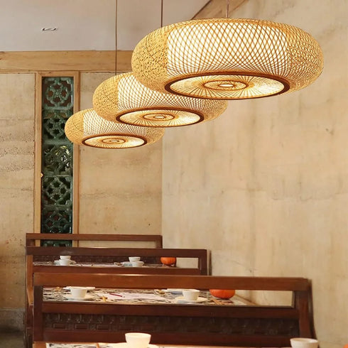 Caela – Boho LED Pendelleuchte Hängelampe | Shiraki