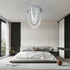 Marcelline – Luxus Kristall LED-Deckenleuchte Silber | Shiraki