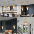 Johanna Nordic LED-Pendelleuchte Kronleuchter | Shiraki