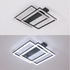 Freja LED Deckenleuchte 50 cm Quadrat Acryl Modern | Shiraki