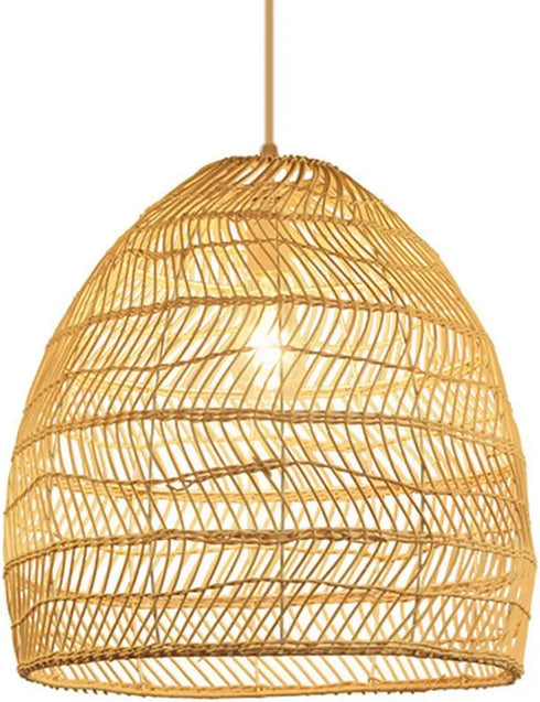 Élodie Pendelleuchte Rattan & Bambus E27 | Shiraki