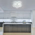 Soren 40W LED-Deckenleuchte Acryl dimmbar mit Fernbedienung | Shiraki