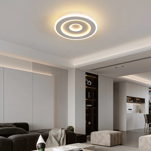 Freja Ultra-Flache LED Deckenleuchte 28W 3000K | Shiraki