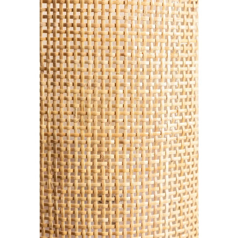 Marceline Wandleuchte Bambus & Metall | Shiraki