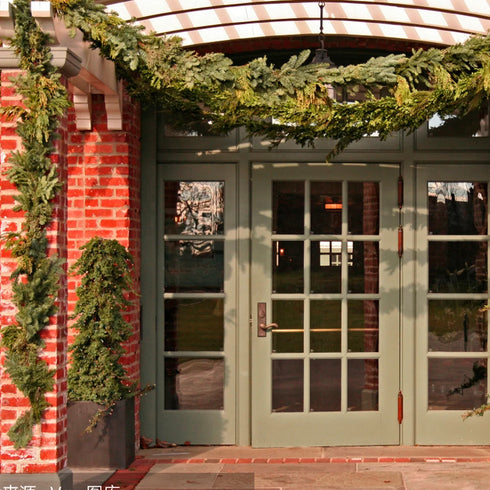 Realistische Weihnachtsgirlande – Weihnachten Künstliche Dekoration