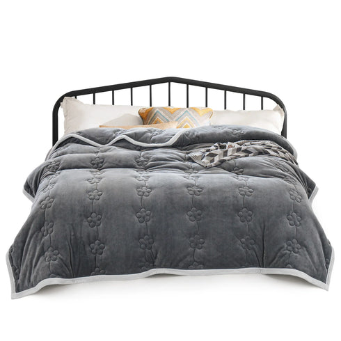 Abigail Fleece Decke Kuscheldecke 150x200 cm | Shiraki