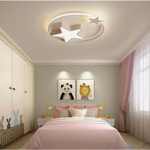 Renée LED Deckenleuchte Sternendesign für Kinderzimmer | Shiraki