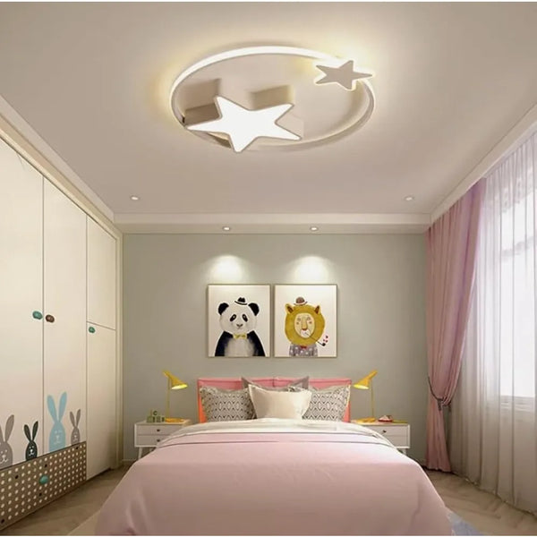 Renée LED Deckenleuchte Sternendesign für Kinderzimmer | Shiraki