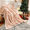 Savannah doppelseitiger Flanell ‑ Fleecedecke | Shiraki