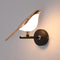 Sofie LED Wandleuchte Nordic Golden Bird Design | Shiraki