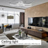 Isabella LED Deckenleuchte Wellenform | Shiraki