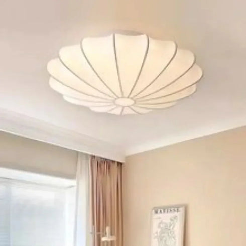 Fiorella LED Deckenleuchte Seide E27 Wabi-Sabi Stil | Shiraki