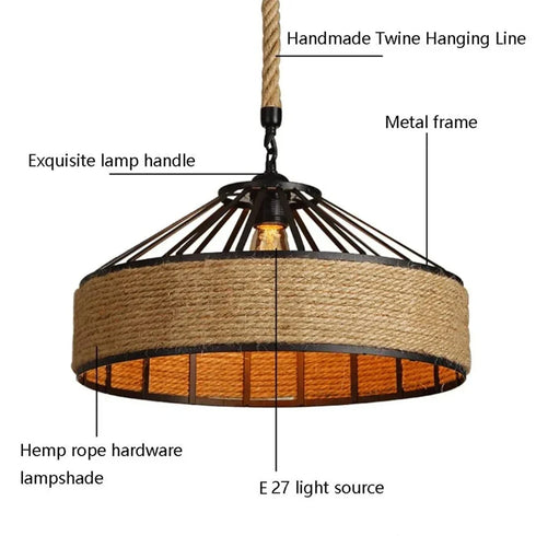 Linnea Vintage Wandleuchte Rattan & Holz E27 | Shiraki