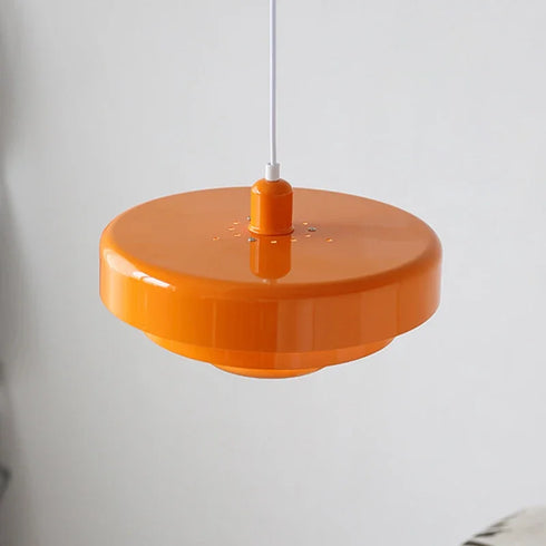 Celeste Retro Pendelleuchte Orange | Shiraki