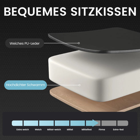 Armando Ergonomischer Gaming-Stuhl mit Fußstütze und Komfort-Polsterung