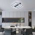 Freja LED Deckenleuchte 50 cm Quadrat Acryl Modern | Shiraki