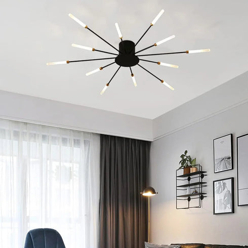 Ingrid 12-Head LED Deckenleuchte 12W Neutralweiß | Shiraki