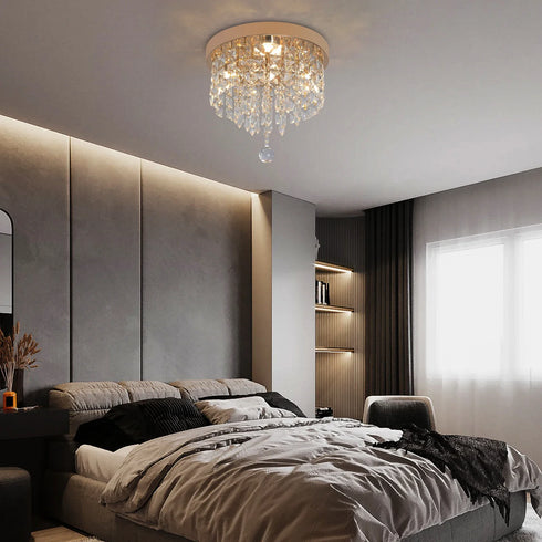 Amelie Elegant Chandelier LED Ceiling Lamp | Shiraki