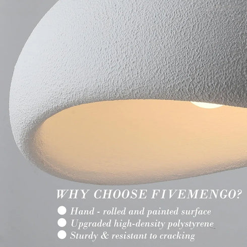 Clémence Moderne Pendelleuchte Polystyrol| Shiraki
