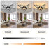 Finn LED Deckenleuchte Blumenform dimmbar | Shiraki