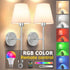 Fabienne LED Stoff Wandleuchte RGB | Shiraki