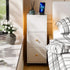 Iori Nachttisch mit Licht 2AC 2USB Ladestation Bluetooth-Lichtstreifen | Shiraki
