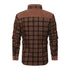 Magnus Herren Winterjacke warm winddicht kariert | Shiraki