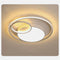 Helena Moderne runde LED-Deckenleuchte 55W aus Acryl & Eisen | Shiraki