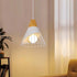Signe Retro LED Pendelleuchte E27 Weiß Aluminium | Shiraki