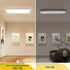 Sindre LED Panel Deckenleuchte Weiß | Shiraki