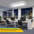 Sindre LED Panel Deckenleuchte Weiß | Shiraki