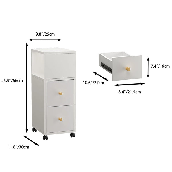 Iori Nachttisch mit Licht 2AC 2USB Ladestation Bluetooth-Lichtstreifen | Shiraki