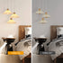Sofie 3-flammige Pendelleuchte E27 Metall/Glas | Shiraki