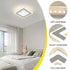 Aurelia – LED Deckenleuchte Ultra-Slim Acryl Neutralweiß | Shiraki