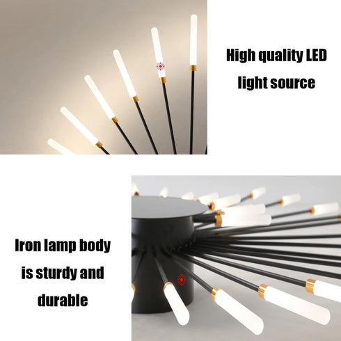 Thyra Feuerwerk LED-Deckenleuchte | Shiraki